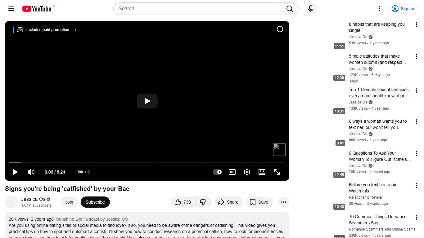 Signs you're being 'catfished' by your Bae - YouTube